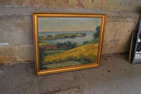 (n-7318) Lõuendil suurem maastikumaal