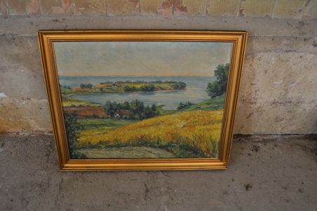 (n-7318) Lõuendil suurem maastikumaal