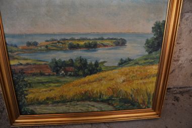 (n-7318) Lõuendil suurem maastikumaal