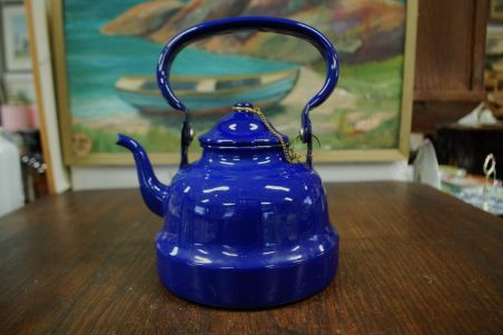 (n-7305) Emaileeritud sinine kann (n-7305) Emaileeritud sinine kann