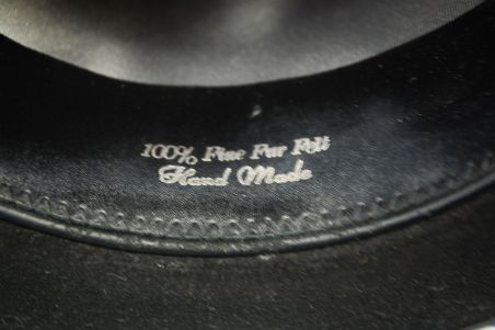 (n-7308) Cavallo by Christys, London Hats, must silinder nr 54 karbis