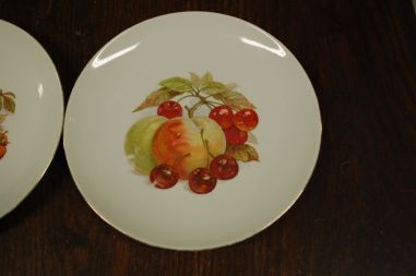 (n-7329) bavaria Waldsassen Bareuther, puuviljadega taldrikud, 2tk