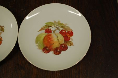 (n-7329) bavaria Waldsassen Bareuther, puuviljadega taldrikud, 2tk