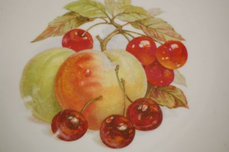 (n-7329) bavaria Waldsassen Bareuther, puuviljadega taldrikud, 2tk