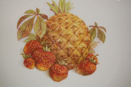 (n-7329) bavaria Waldsassen Bareuther, puuviljadega taldrikud, 2tk