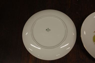 (n-7329) bavaria Waldsassen Bareuther, puuviljadega taldrikud, 2tk