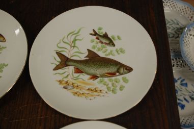 (n-7345) bavaria Bareuther Waldsassen, kalataldrikud, 6tk