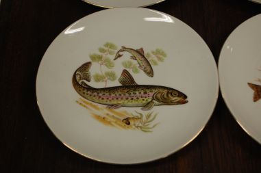 (n-7345) bavaria Bareuther Waldsassen, kalataldrikud, 6tk