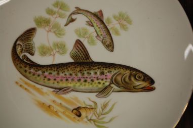 (n-7345) bavaria Bareuther Waldsassen, kalataldrikud, 6tk