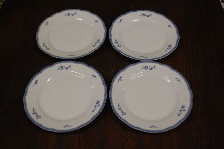 (n-7349/5) Fyrklövern Christineholm, Bla herrgard, salatitaldrikud, 4tk