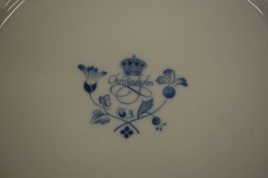 (n-7349/5) Fyrklövern Christineholm, Bla herrgard, salatitaldrikud, 4tk