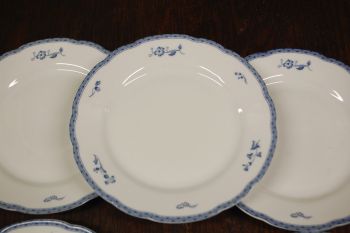 (n-7349/6) Fyrklövern Christineholm, Bla herrgard, salatitaldrikud, 6tk 2