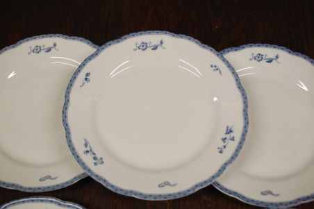 (n-7349/6) Fyrklövern Christineholm, Bla herrgard, salatitaldrikud, 6tk