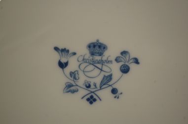 (n-7349/6) Fyrklövern Christineholm, Bla herrgard, salatitaldrikud, 6tk