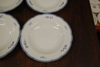 (n-7349/7) Fyrklövern Christineholm, Bla herrgard, supi-pastataldrikud, 4tk 2