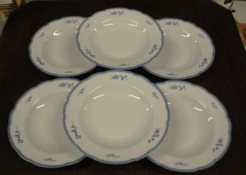 (n-7349/8) Fyrklövern Christineholm, Bla herrgard, supi-pastataldrikud, 6tk