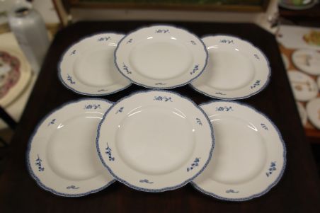 (n-7349/9) Fyrklövern Christineholm, Bla herrgard, praetaldrikud, 6tk