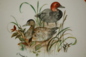 (n-7350/1) Mads Stage, portselanist lõikelaud/ kuumaalus "Part", 1tk 2