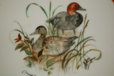 (n-7350/1) Mads Stage, portselanist lõikelaud/ kuumaalus "Part", 1tk