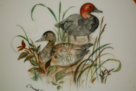 (n-7350/1) Mads Stage, portselanist lõikelaud/ kuumaalus "Part", 1tk