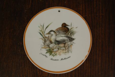 (n-7350/5) Mads Stage, portselanist lõikelaud/ kuumaalus "Part", 1tk