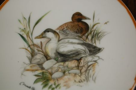 (n-7350/5) Mads Stage, portselanist lõikelaud/ kuumaalus "Part", 1tk