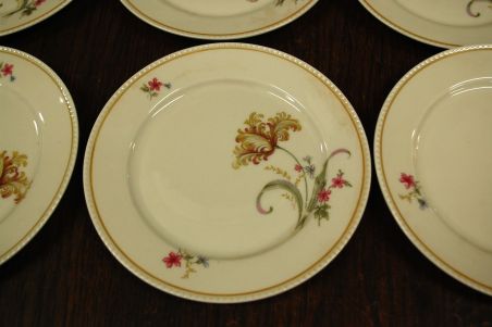 (n-7357/2) Bavaria Tirschenreuth PT, kreemikad koogitaldrikud, 9tk (n-7357/2) Bavaria Tirschenreuth PT, kreemikad koogitaldrikud, 9tk