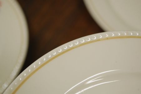 (n-7357/2) Bavaria Tirschenreuth PT, kreemikad koogitaldrikud, 9tk (n-7357/2) Bavaria Tirschenreuth PT, kreemikad koogitaldrikud, 9tk