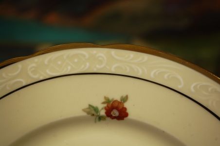 (n-7358/2) KPM, Kjobenhavns Porcellains Maleri A/S, Rosenborg suuremad praetaldrikud, 6tk