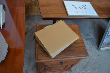 (n-7362) Huvitav vana kohver, kartoteegi arhiiv LUPIDA PRIVATAKIV