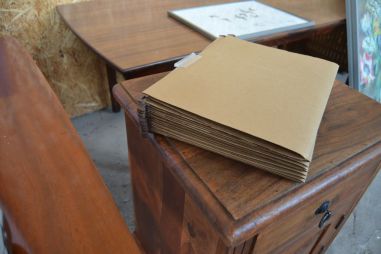 (n-7362) Huvitav vana kohver, kartoteegi arhiiv LUPIDA PRIVATAKIV