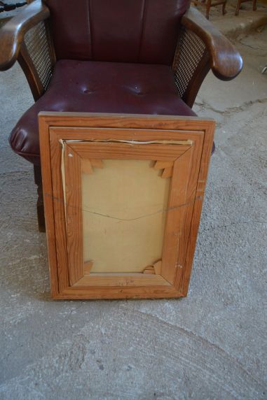 (n-7365) Lõuendil maal, Suitsetav poiss