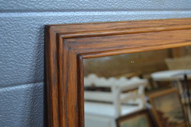 (L-707) Suurem tammeraamis peegel