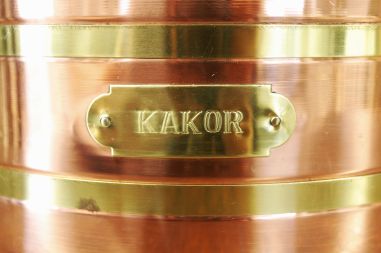 (n-7390) Metallist kaanega küpsisenõu "Kakor"