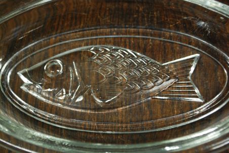 (n-7396) Klaasist kalakausid-vaagnad, 6tk komplektis