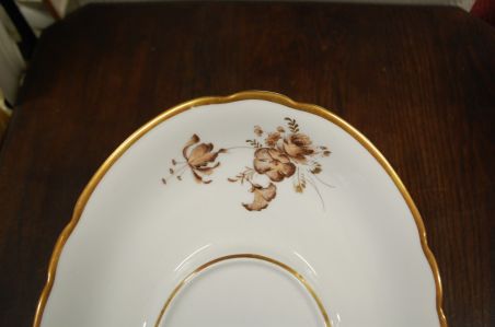 (n-7410) Kobenhavns Porcellains Maleri, suur ovaalne vaagen