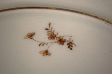 (n-7410) Kobenhavns Porcellains Maleri, suur ovaalne vaagen