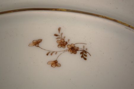 (n-7410) Kobenhavns Porcellains Maleri, suur ovaalne vaagen