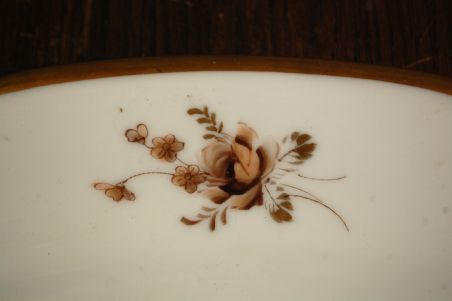 (n-7410) Kobenhavns Porcellains Maleri, suur ovaalne vaagen