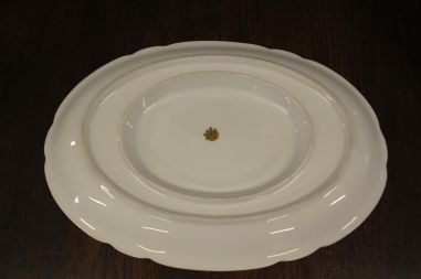 (n-7410) Kobenhavns Porcellains Maleri, suur ovaalne vaagen