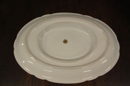 (n-7410) Kobenhavns Porcellains Maleri, suur ovaalne vaagen