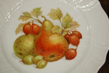 (n-7412) Bavaria Hutschenreuther, Form Dresden, puuviljadega taldrikud, 2tk (n-7412) Bavaria Hutschenreuther, Form Dresden, puuviljadega taldrikud, 2tk