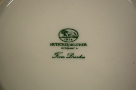 (n-7412) Bavaria Hutschenreuther, Form Dresden, puuviljadega taldrikud, 2tk (n-7412) Bavaria Hutschenreuther, Form Dresden, puuviljadega taldrikud, 2tk