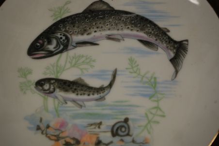 (n-7414) Ena Pottery, kalataldrikud, 6tk