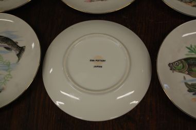 (n-7414) Ena Pottery, kalataldrikud, 6tk