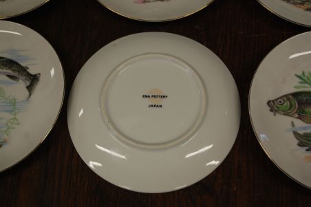 (n-7414) Ena Pottery, kalataldrikud, 6tk