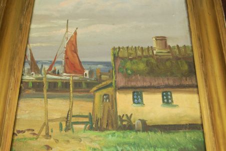 (n-7415) Raamitud õlimaal lõuendil