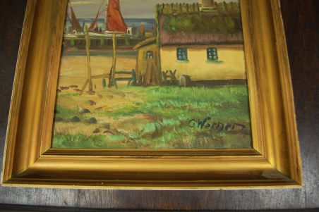 (n-7415) Raamitud õlimaal lõuendil