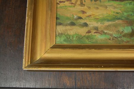 (n-7415) Raamitud õlimaal lõuendil