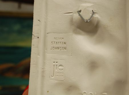 (n-7418/1) Staffan Johnson, Jie Gantofta reljeefne seinapilt "Lind" 291-3